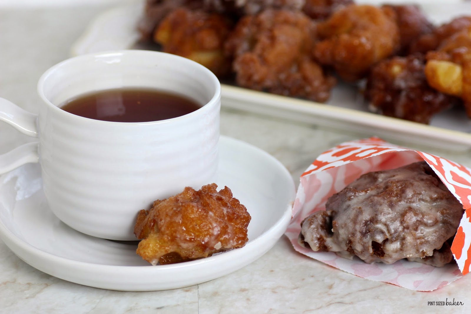 apple fritters using canned pie filling